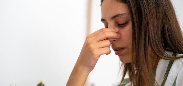 Репозиция костей носа