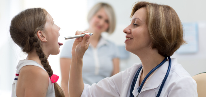 Промывание миндалин