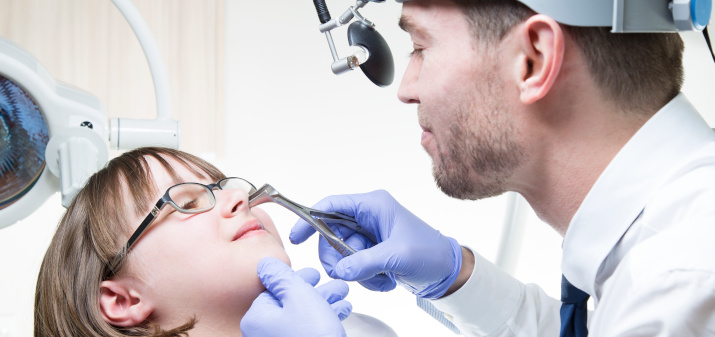 Удаление инородных тел носа