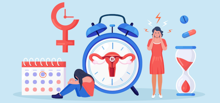 Раннее прекращение месячных