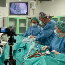 Трансляция эндоскопической операции для учебного центра Karl Storz